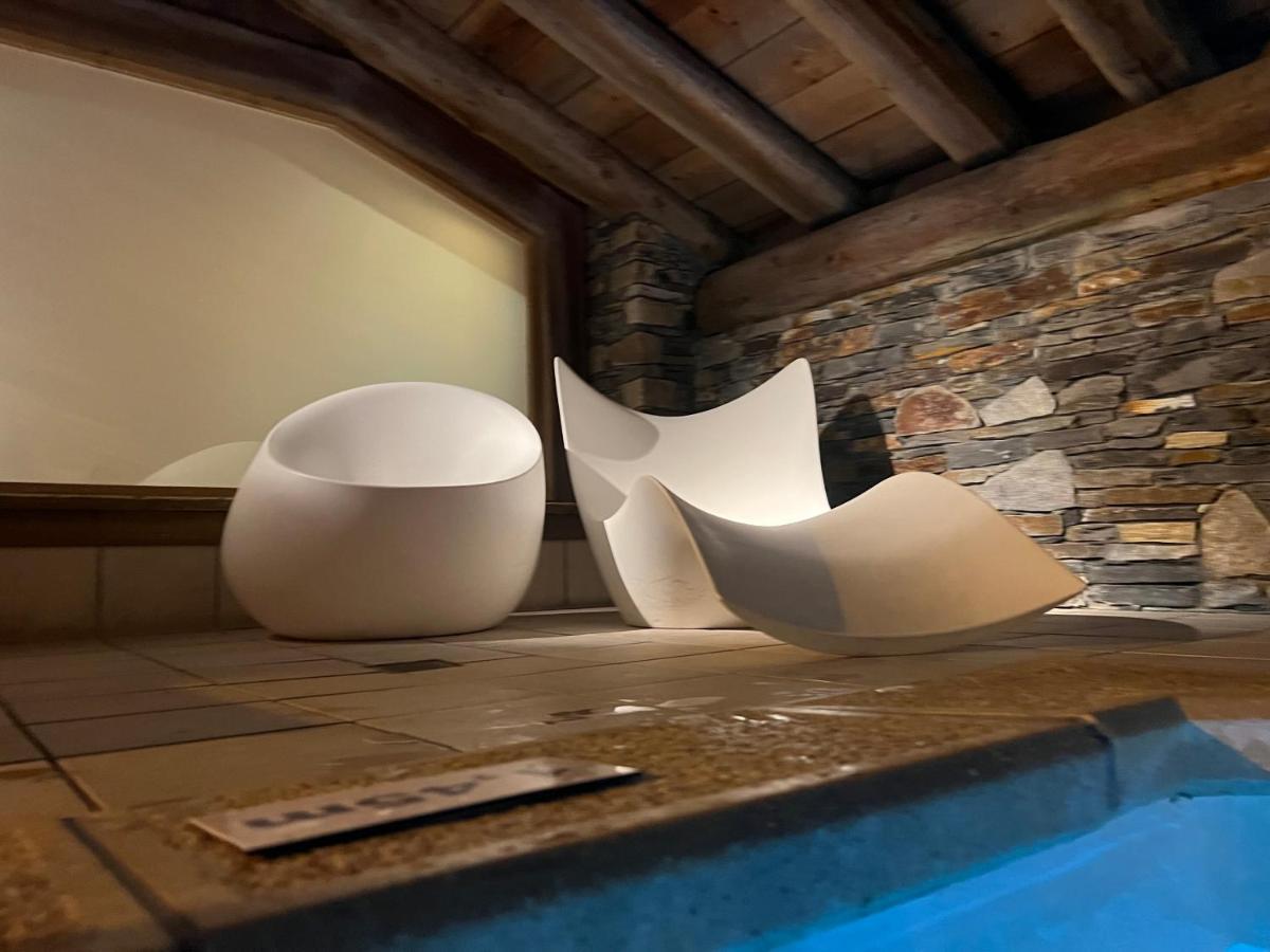 Appartement Ski Aux Pieds Dans Residence Premium Piscine, Sauna Hamam Saint-Martin-de-Belleville Exterior foto